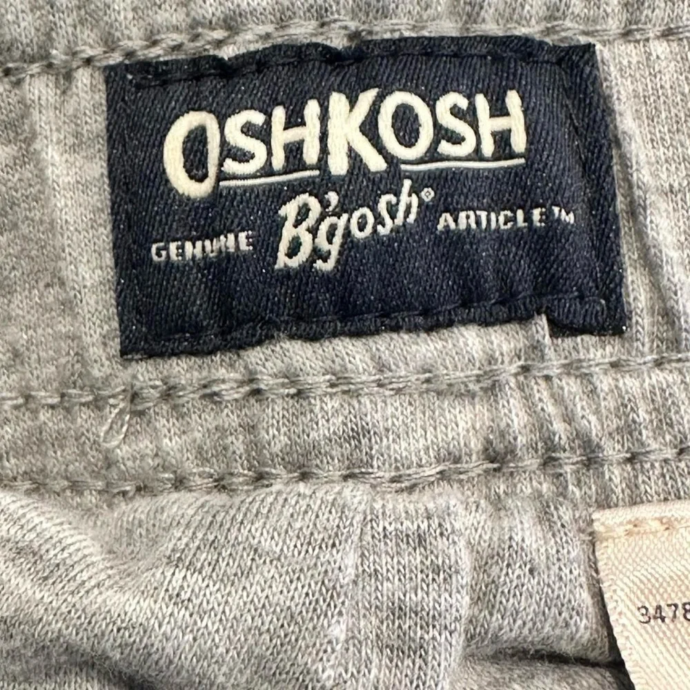 OshKosh B'gosh Gray lined Pants with Stripes Youth 4